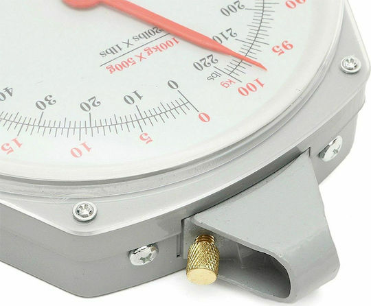Kerbl Analog Analog Professional Hanging Scale with Weighing Capacity of 100kg and Division 500gr