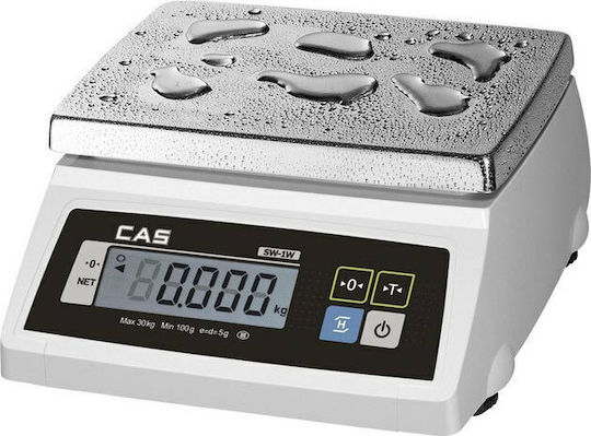 CAS SW-1W Electronic cu Capacitate de Cântărire 20kg și Subdiviziune 10gr