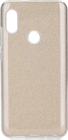 Forcell Back Cover Silicon Auriu (Galaxy A40)