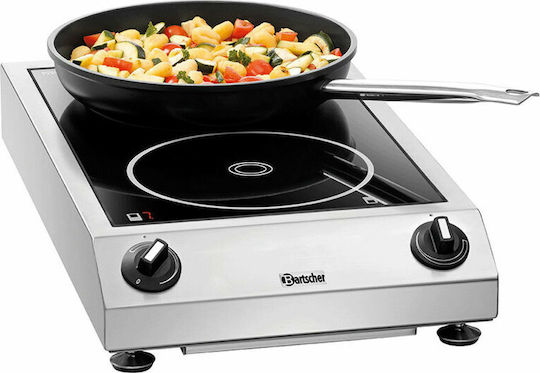 Bartscher 35ZS-210 Ηλεκτρική Εστία Επαγωγική Διπλή 3.6kW 34x59x11cm