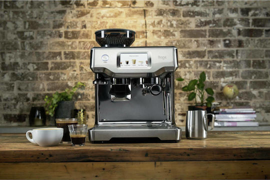 Sage Barista Touch Автоматична Еспресо Кафемашина 1680W Налягане 15bar с Мелачка Сребриста SES880BSS4EEU1