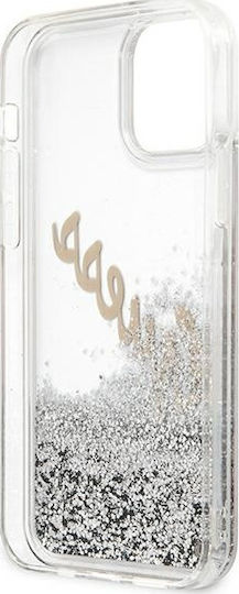 Guess Glitter Vintage Script Back Cover Πλαστικό Πολύχρωμο (iPhone 12 Pro Max)