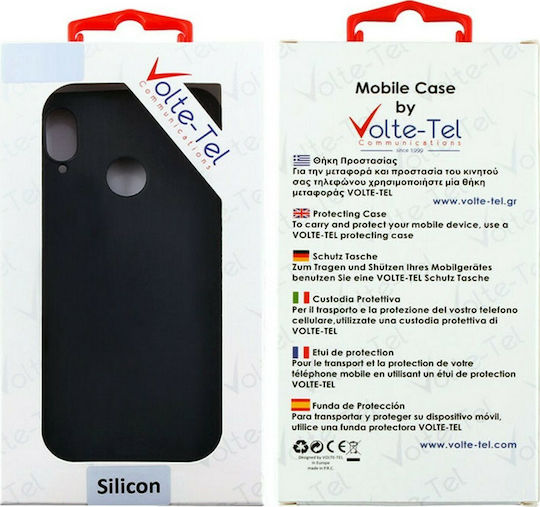 Volte-Tel Silicon Tpu Back Cover Silicon Negru (Redmi 6a)