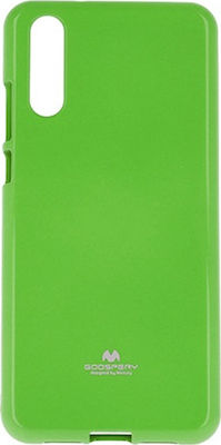 Mercury Jelly Coperta din spate Silicon Verde (Huawei P20)