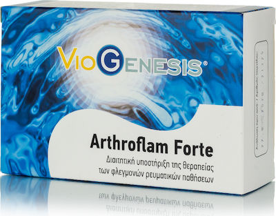 Viogenesis Arthroflam Forte Ergänzungsmittel für die Gelenkgesundheit 60 Registerkarten