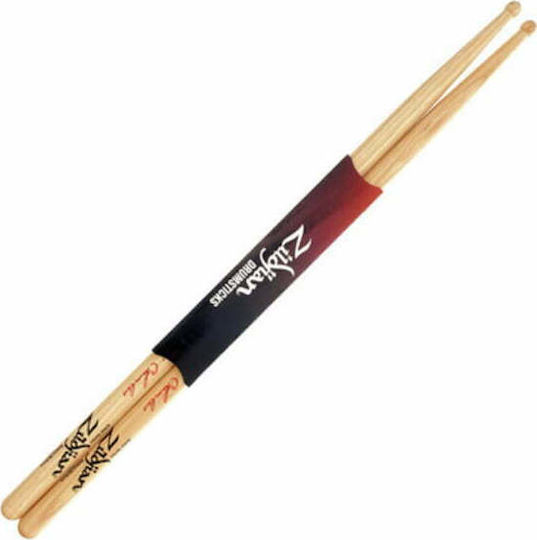 Zildjian Hickory Drumsticks Drums Signature Dennis Chambers Artist Series with Tip Shape Drop