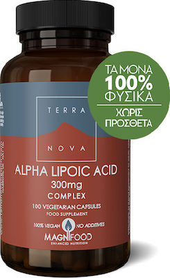 TerraNova Alpha Lipoic Acid Complex Alpha Lipoic Acid 300mg 100 veg. caps