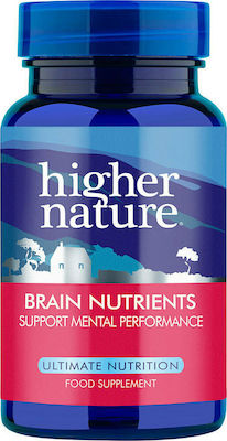 Higher Nature Brain Nutrients Συμπλήρωμα για την Μνήμη 90 ταμπλέτες