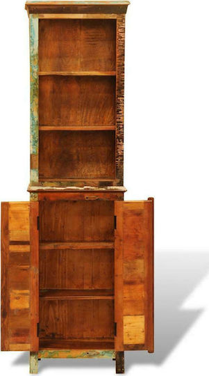 Библиотека Многоцветна Дървесина 50x30x180см