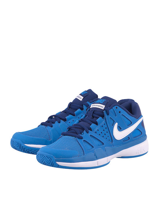 Nike Air Vapor Advantage Γυναικεία Παπούτσια Τένις για Σκληρά Γήπεδα Μπλε