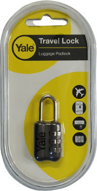 Yale Padlock Lengthened Combination Grey 23mm 1pcs