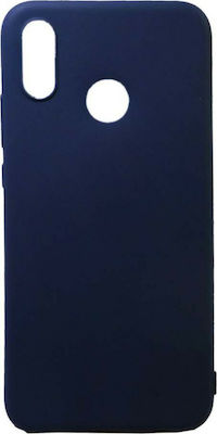 Matt Silicone Back Cover Blue (Huawei Y7 2019 / Y7 Prime 2019)