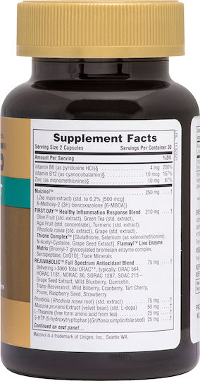 Nature's Plus Ageloss Mood Support Supplement for Anxiety 60 caps