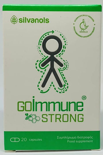 Uplab Pharmaceuticals GoImmune Strong Συμπλήρωμα για την Ενίσχυση του Ανοσοποιητικού 20 κάψουλες