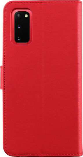 Volte-Tel Allure Magnet Wallet Δερματίνης Κόκκινο (Galaxy S20)