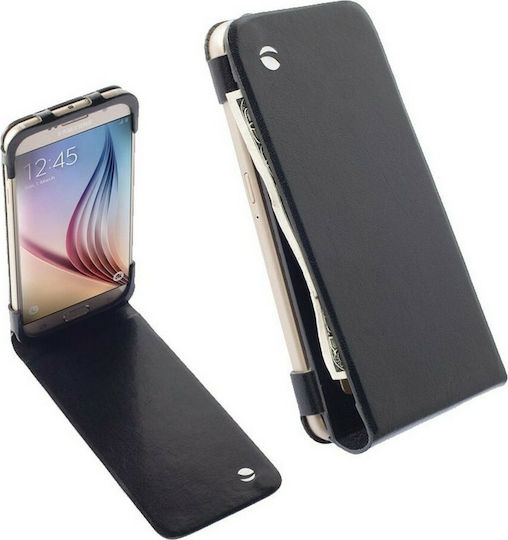 Krusell Kalmar Wallet Synthetic Leather Black (Galaxy S6)