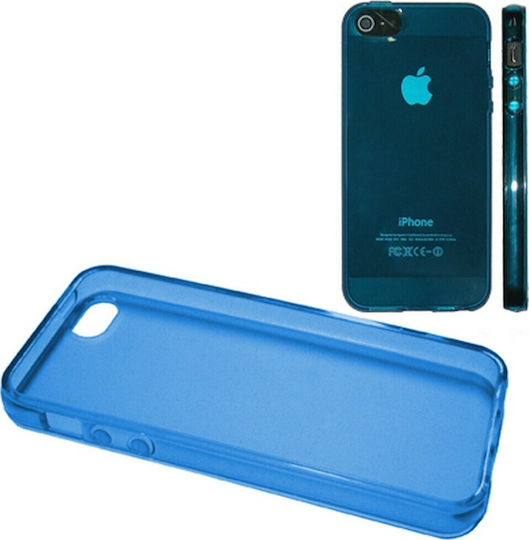 Volte-Tel Back Cover Silicone Blue (iPhone 5/5s/SE)