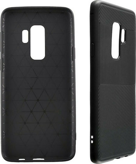 Idol 1991 Carbon TPU Back Cover Σιλικόνης Μαύρο (Galaxy S9+)