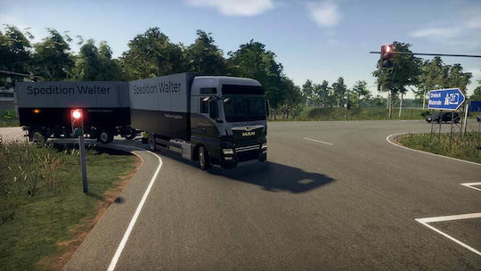 On Road Truck Simulator PS4 Spiel