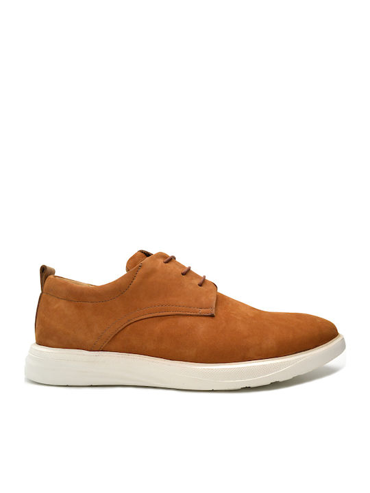 SY-400 Leder Herren Freizeitschuhe Tabac Braun