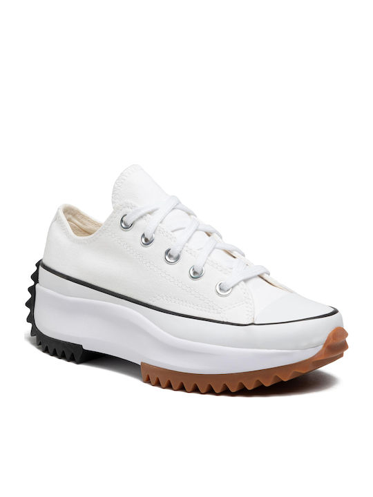 Converse Run Star Hike Chunky Sneakers Λευκά Converse Run Star Hike Chunky Sneakers Λευκά