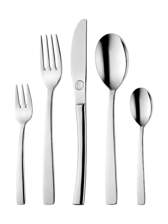 Cryspo Trio Move Cutlery Set Stainless Silver 30pcs