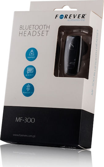 Forever MF-300 Earbud Bluetooth Handsfree Earphone Black