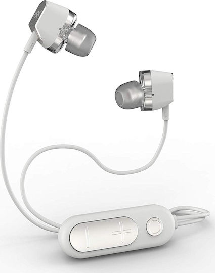 iFrogz Sound Hub XD2 In-ear Bluetooth Handsfree Ακουστικά με Αντοχή στον Ιδρώτα Λευκά