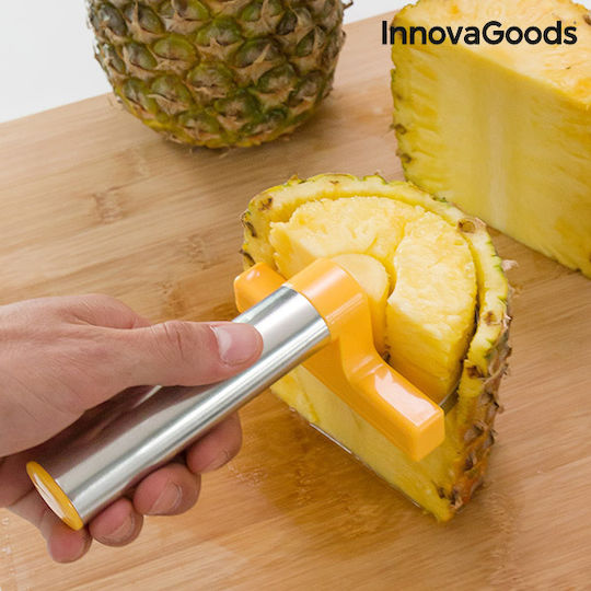 InnovaGoods Kitchen Foodies Κόπτης Ανανά από Ανοξείδωτο Ατσάλι