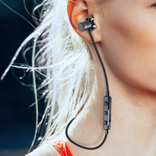 Awei X670BL In ear Bluetooth хендсфри Слушалки с Устойчивост на Пот Черен