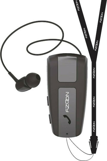 Noozy Roller BH68 In-ear Bluetooth Handsfree Ακουστικό Πέτου Μαύρο