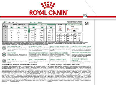 Royal Canin Diabetic Nasses Katzenfutter für Katze in Beutel 12x85gr