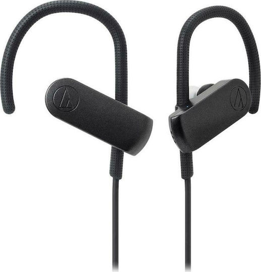 Audio Technica ATH-SPORT70BT In-ear Bluetooth Handsfree Căști cu Rezistență la Transpirație Negru