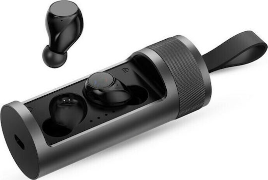 NOD Soundtube In-ear Bluetooth Handsfree Căști cu Carcasă de Încărcare Gri