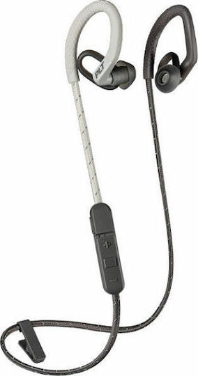 Plantronics Backbeat Fit 350 In-Ear Bluetooth-Freisprecheinrichtung Kopfhörer mit Schweißresistenz Grey/Bone