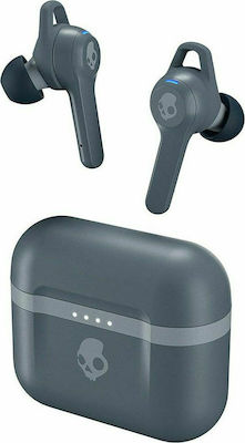 Skullcandy Indy Evo In-ear Bluetooth Handsfree Earphones with Charging Case Chill Grey