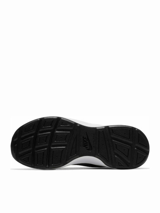 Wearallday PS Kids Sports Shoes Running with Hoop & Loop Closure Black / White