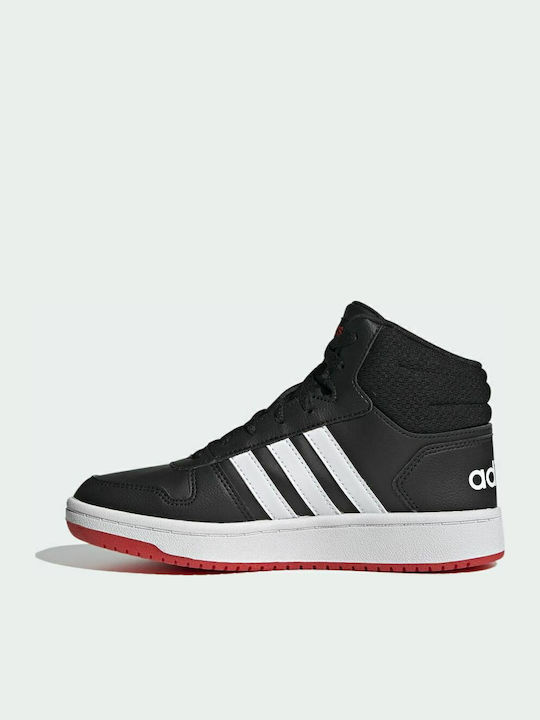 Hoops Hoops 2 Kids Sports Shoes Basketball with Laces Core Black / Cloud White / Vivid Red