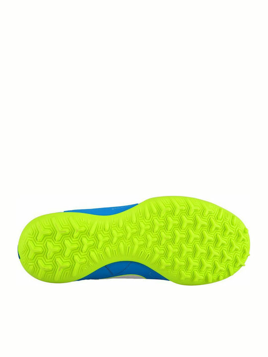 MercurialX Victory TF Kinder Fußballschuhe mit Rasen Türkis