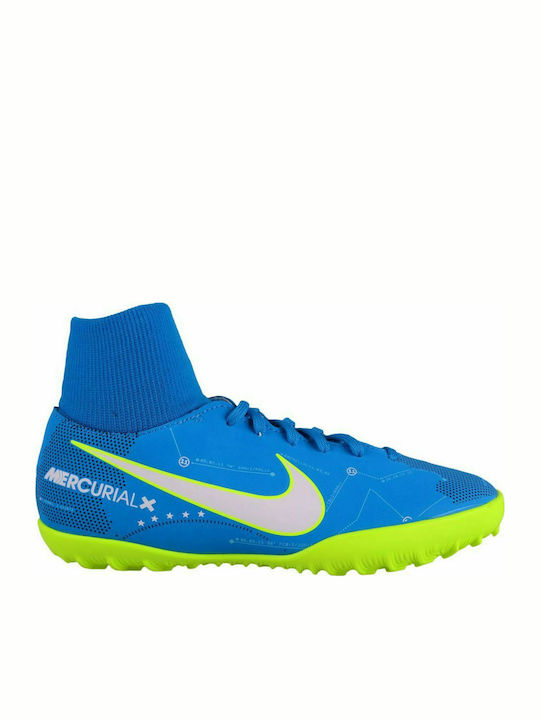 Nike Kids Turf Soccer Shoes with Sock Turquoise