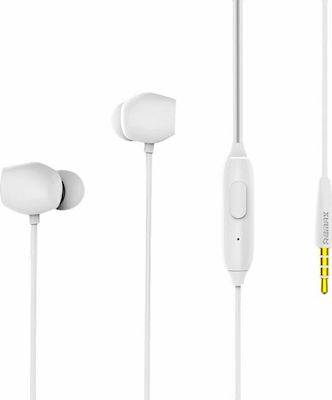 Remax RM-550 In-Ear Freisprecheinrichtung Kopfhörer mit Stecker 3.5mm Weiß