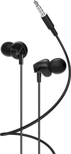 Hoco M60 În ureche Handsfree cu Mufă 3.5mm Negru
