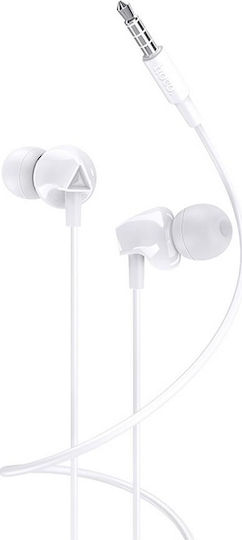 Hoco M60 În ureche Handsfree cu Mufă 3.5mm Alb