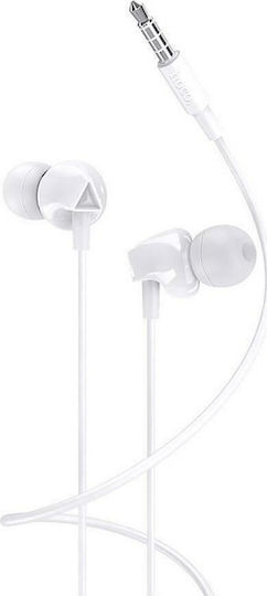 Hoco M60 În ureche Handsfree cu Mufă 3.5mm Alb