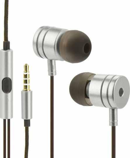 Metallic Безжични Стерео с жак 3.5mm Сребрист