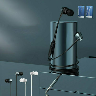 Remax RM-202 In-ear Handsfree with 3.5mm Connector Gray