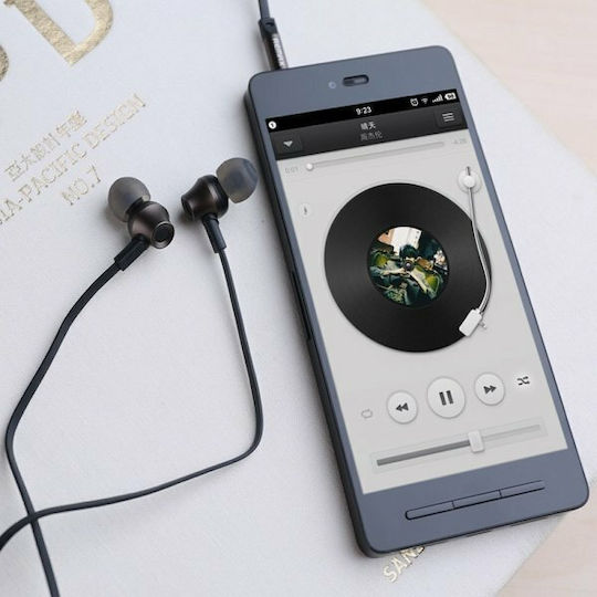 Remax RM-610D In-ear Handsfree Ακουστικά με Βύσμα 3.5mm Μαύρο