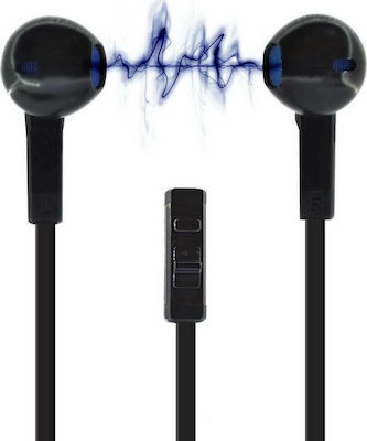 Ancus Viker 3.5 Stereo In-ear Handsfree with 3.5mm Connector Black