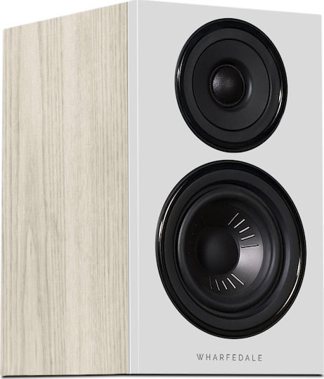 Wharfedale Diamond 12.2 S019.31726 Двойка Hi-Fi Говорители Bookself 2 Брой шофьори Ш20xД28.5xВ33.5см. Бял / Бук