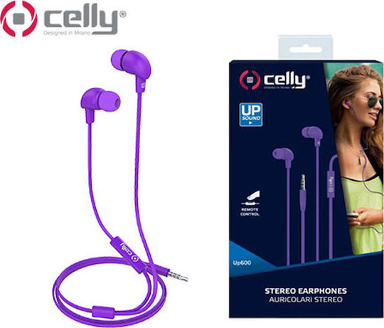 Celly UP600 Безжични Стерео с жак 3.5mm Лилав